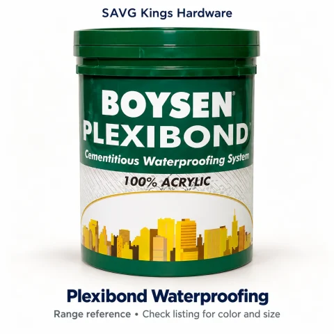 Boysen Plexibond Waterproofing representative packaging; check listing for exact SKU, color and size