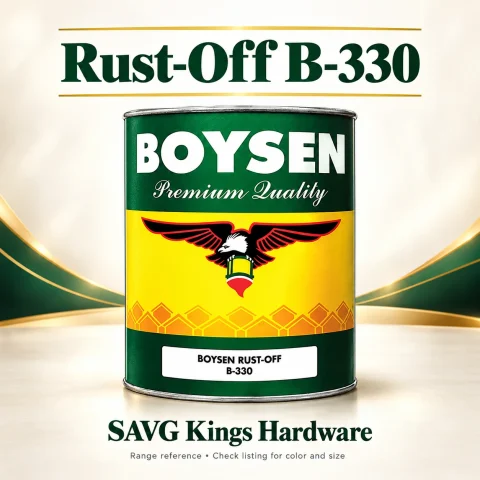 Boysen Rust-Off B-330 representative packaging; check listing for exact color and size; additional components are separate unless specified