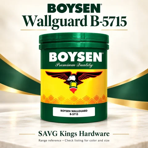 Boysen Wallguard B-5715 representative packaging; check listing for exact color and size; additional components are separate unless specified