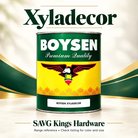 Boysen Xyladecor representative packaging; check listing for exact color and size; additional components are separate unless specified