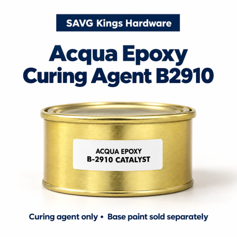 Boysen Acqua Epoxy B2910 curing agent packaging reference; base paint sold separately