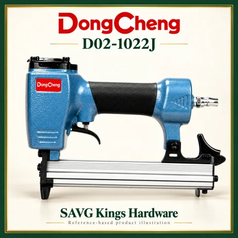 DongCheng D02-1022J Pneumatic Air Stapler — reference-based product illustration.