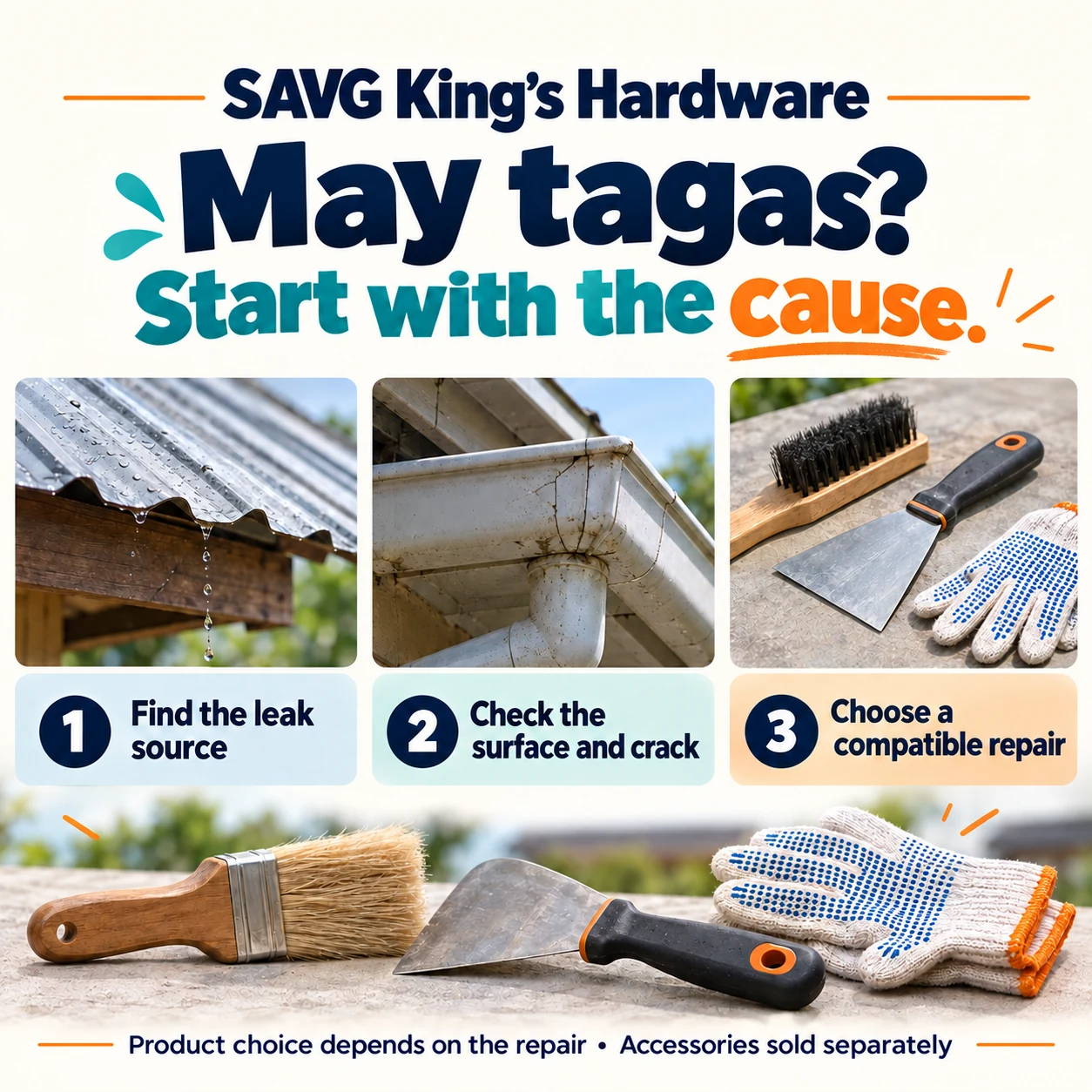 SAVG King's Hardware leak project checklist