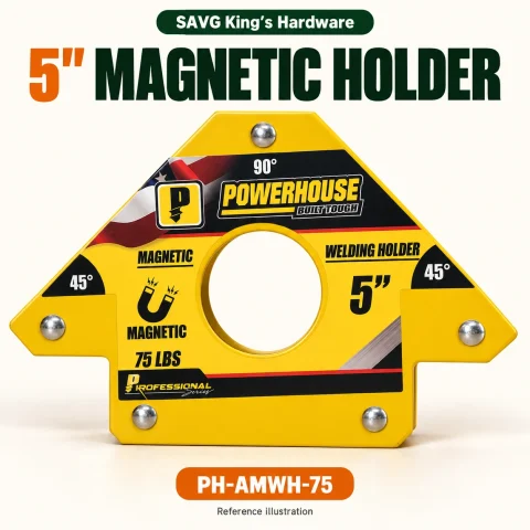 Powerhouse PH-AMWH-75 5" Arrow Magnetic Welding Holder — 75lb — reference illustration