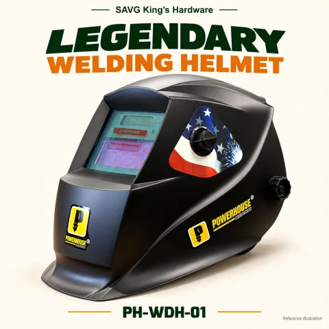 Powerhouse PH-WDH-01 Legendary Auto-Darkening Welding Helmet — reference illustration