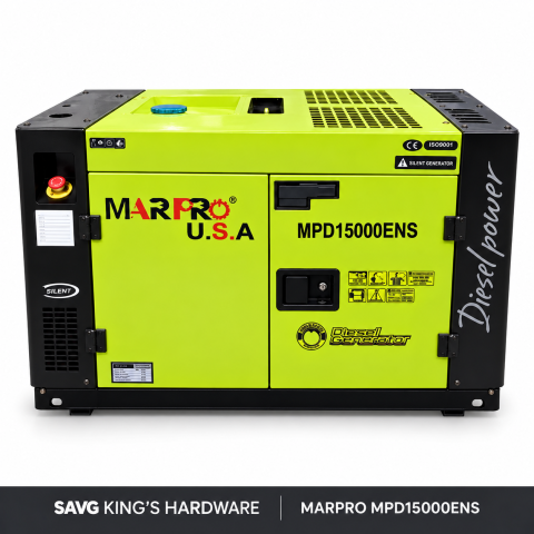 Marpro MPD15000ENS Diesel Generator with ATS – 15kVA — generator unit only