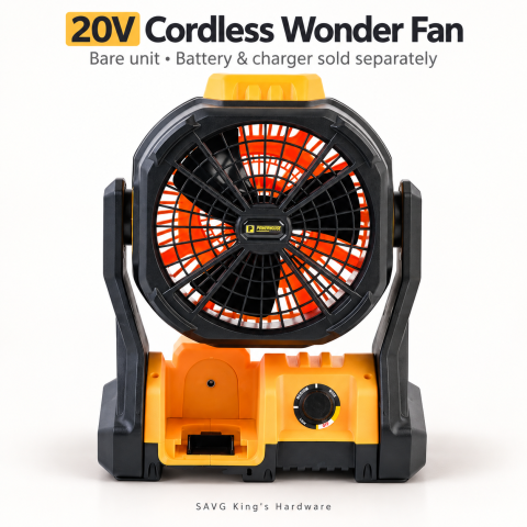 Powerhouse fan — product-family illustration