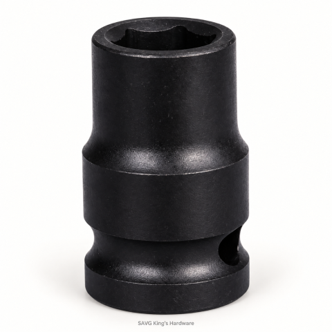 Powerhouse 32mm Impact Socket — 1/2-inch Drive, 6-Point