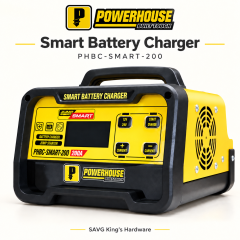 Powerhouse Smart Battery Charger — PHBC-SMART-200 — product illustration