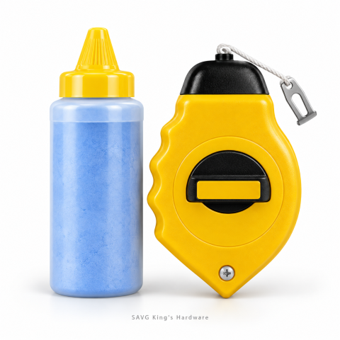 Powerhouse 30m Chalk Line Reel Kit — Blue