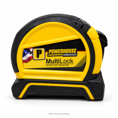 Powerhouse product-family illustration — Multi-Lock tape measure