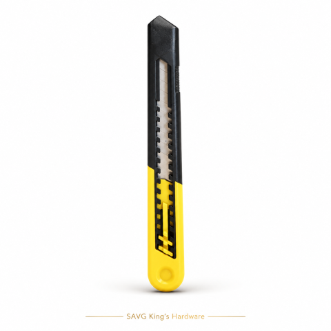 Powerhouse 9mm Snap-Off Utility Cutter PH-SNPCUT-9 — reference-based product illustration
