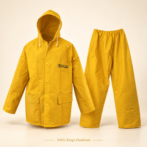 Powerhouse XXL PVC Raincoat Jacket & Pants Set PH-RCOAT-PNJSET — reference-based product illustration