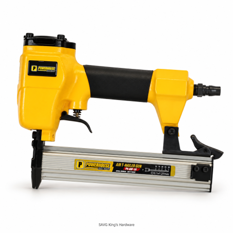 Powerhouse T-type Air Nailer Gun W/ Anti Struck PH-ANF-30 product photo — SAVG King's Hardware