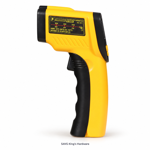 Powerhouse Laser Infrared Thermometer W/ Alarm PH-THM600 product photo — SAVG King's Hardware