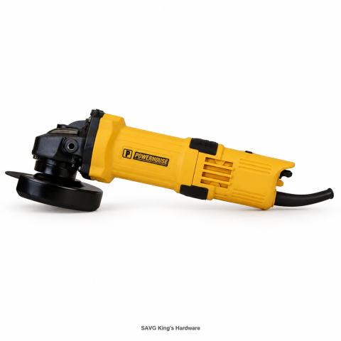 Powerhouse Angle Grinder Torque Force Motor W/ Variable Speed Heavy Duty 1,000W 4 PHM-AG1000VS product photo — SAVG King's Hardware