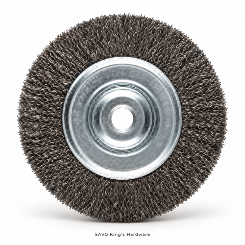 Powerhouse circular wire brush — product-family illustration