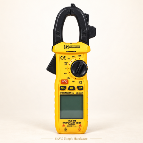 Powerhouse Digital Clamp Meter PH-CM2022A-6K — 6000 Counts — reference-based product illustration