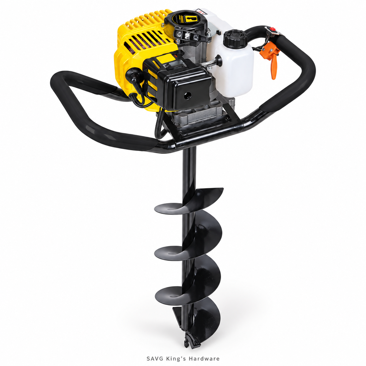 Powerhouse 52cc 2-Stroke Earth Auger — 1500W, with 100 × 800mm Bit
