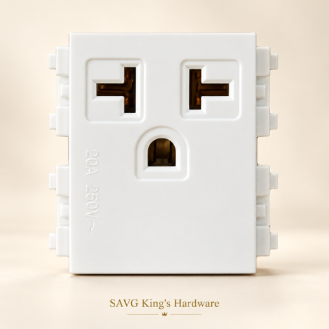Powerhouse Electric Aircon Outlet Module LHWD-404 — reference-based product illustration