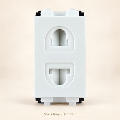Powerhouse Electric Universal Outlet Module LHWD-402 — reference-based product illustration