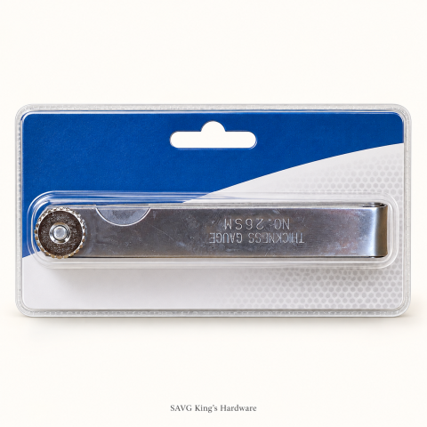 Powerhouse 26-Blade Feeler Gauge — Blister Pack — reference-based product illustration