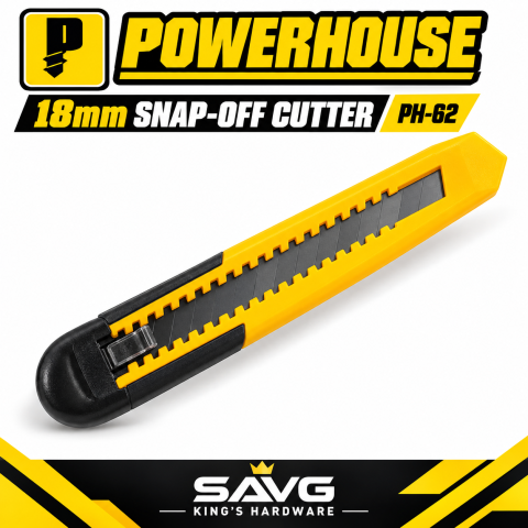 Powerhouse 18mm Snap-Off Cutter PH-62