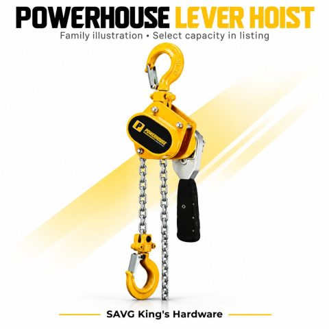 Powerhouse leverhoist product illustration from SAVG King's Hardware