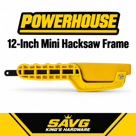 Powerhouse 12-inch Mini Hacksaw Frame