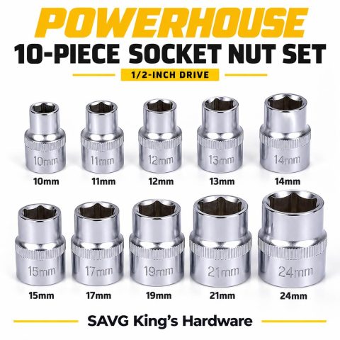 Powerhouse socket product illustration from SAVG King's Hardware