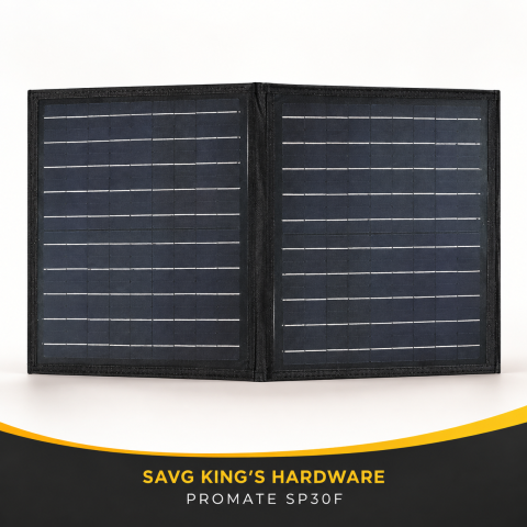 Promate SP30F 30W Foldable Solar Panel — product only