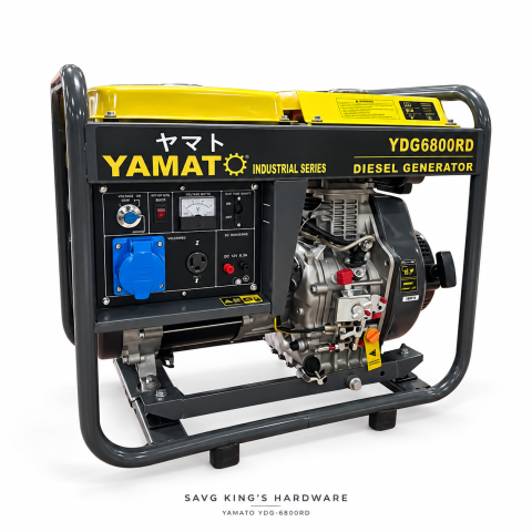 Yamato YDG-6800RD Open-Type Diesel Generator — product unit only